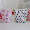 Lienzo Fino de Alta Densidad Bolsa de Maquillaje Floral Linda Bolsa para Guardar Labiales Bolsa de Almacenamiento para Viaje Clasificación al por Mayor de Fábrica