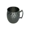 Fornecimento Transfronteiriço de Copos Moscow Mule, Copos de Coquetel de Aço Inoxidável, Copos em Formato de Tambor de Cobre Galvanizado Eletroliticamente Gravados, Taças de Vinho Personalizadas
