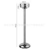 Balde de Gelo Dobrável de Aço Inoxidável Suporte Balde de Vinho Novo Americano Suporte Balde de Gelo para Vinho Tinto Champanhe Suporte Decorativo para Balde de Vinho ao Ar Livre