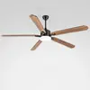 Ventilador de Techo Colgante Grande de 72 Pulgadas con Luz Alimentado por Viento para Uso Industrial, Comercial y Doméstico, Ventilador de Sala de Estar, Ventilador de Techo Grande Retro