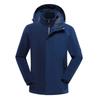 Ropa de Pesca de Invierno para Exterior Impermeable Transpirable Cálida Chaqueta Forro de Plumón Traje de Montañismo de Dos Piezas para Hombre y Mujer Tres en Uno
