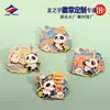 Longzhiyu 18 Años de Insignia Conmemorativa Broche de Metal Dibujo Animado Pintura Brillo para Eventos Proveedor