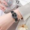 2023 comercio exterior nuevo popular moda de moda cinturón de mujer reloj cuadrado Escuela Secundaria simple todo-fósforo Reloj