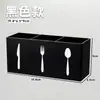 Caja de Almacenamiento para Palillos de Bambú Caja de Almacenamiento para Cubiertos (Cuchillo, Tenedor y Cuchara) Cocina Bambú Redondo Caja de Almacenamiento con Rejilla para Escurrir Palillos