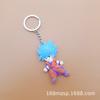 Anillo de Cuchara Dragon Ball Muñeco de Animación Colgante de Coche Llavero Creativo 3D de Doble Cara Colgante Pequeño Regalo de Actividad Venta al por Mayor