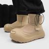 Botas de Neve Fofas com Cabeça Grande Sorridente para Homens e Mulheres, Novas Outono e Inverno 2025 Botas de Algodão Aconchegantes Espessadas de Veludo com Solado Grosso