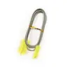 Cepillo de resorte doble para tubería de entrada y salida de pecera herramienta de limpieza de pecera cepillo para tubería de agua de acero inoxidable cepillo para tubería de acuario