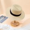 Sombrero de Sol de Verano con Protección Solar para Hombres y Mujeres Viajes Vacaciones Sombrero de Sol estilo Coreano Sombrero de Copa de Ala Ancha Denim Británico Sombrero de Playa