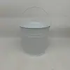 Bolsa Cubo Blanca Personalizada por el Fabricante, Bolsa Cubo de Almacenamiento con Flor Galvanizada Roja Azul, Cubo Alto Personalizado Cubo de Flor, Cubo de Flores Secas