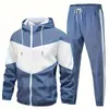 Best Seller InternacionalConjunto Esportivo com Capuz de Outono, Tamanho Europeu, Roupa Esportiva Casual Unissex, Estilo Casal
