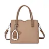 Bolsa de mão feminina estilo cesta em couro PU texturizado, bolsa de ombro feminina versátil e moderna estilo coreano, grande capacidade