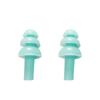 Tampões de ouvido de natação de silicone macio de fornecimento direto da fábrica de Dongguan tampões de ouvido confortáveis à prova d'água Tampões de ouvido de natação de Natal W21