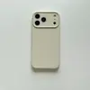 Capa de Celular de Silicone Líquido Espesso com Furos Finos para Apple 18PROMAX Tendência 17/16 Semelhante à Pele 15 Estilo Leve de Luxo