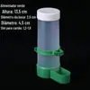Desconto por Volume Bebedouro Automático para Pássaros, Pequeno Alimentador de Água, Modelo Popular para Papagaios e Mainás, Fixação com Clipe para Gaiola de Pássaros de Tamanho Médio