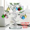 Adornos de árbol de manzana hechos a mano con cristal, regalo de color, decoraciones de frutas, decoración del hogar, Día de la Madre