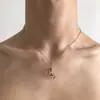 Collares transfronterizos de estilo punk de alta resistencia para hombres y mujeres, estilo gótico de subcultura, cadenas para la clavícula y collares de personalidad de nicho de moda