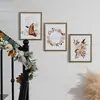 Pintura em Tela Tríptico para Sala de Estar e Quarto, Pintura Decorativa em Tela a Óleo de Alta Definição Estilo Chinês, Arte de Parede, Personalização do Cliente