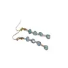 Pendientes de Perla Aguamarina Conformes Clip de Oreja Accesorios Hanfu Estilo Chino Antiguo Estilo Nacional Nuevo 2024 Regalo de Tanabata
