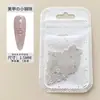 Joyería de Bolas Pequeñas de Acero para Uñas 0.4mm Mini tamaño pequeño Tamaño Oro Plata Metal Bola Pequeña Accesorios para Uñas DIY