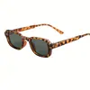 Gafas de sol rectangulares de lujo para mujer, gafas de sol cuadradas retro para hombre, visera para mujer, gafas antirreflejos para mujer
