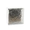 Venta al por mayor de fábrica ladrillo de vidrio de cristal Red social bar decoración de pared de fondo de lujo hogar ladrillo de vidrio decoración de baño