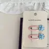 Set de Pinzas para el Cabello de Niña con Flores de Malla Fresca Nian Nian Pinza Lateral Pinza para el Flequillo