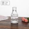 Juego de Jarrones de Vidrio Transparente de Lujo Ligero con un Toque de Alta Gama para Arreglos Florales, Jarrón de Vidrio Hidropónico Decoración de Escritorio