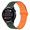 Adequado para Pulseira de Relógio de Silicone Huawei Gt43 20Mm/22Mm Samsung Watch Pulseira de Loop Magnética de Silicone