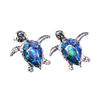 Elmosha clásico comercio exterior azul verde Aobao pendientes de tortuga AliExpress Amazon suministro de fábrica una generación de pelo