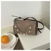 Atacado transfronteiriço de novas bolsas de palha estilosas, bolsas de palha versáteis estilo casual de férias, bolsas de ombro e crossbody para mulheres