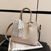 Bolso de Moda Estilo Coreano para Mujer 2026 Nuevo Bolso Cruzado Versátil para Hombro Bolso Cubo Cruzado de Gran Capacidad