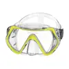 Óculos de Mergulho Adulto Transfronteiriços para Homens e Mulheres, Máscaras de Mergulho Modernas com Armação Grande, Máscaras à Prova de Vazamento de Alta Definição, Equipamento de Snorkel à Prova d'Água