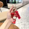 Exame de Vestibular vamos lá chaveiro de texto inspirador Exame de Admissão ao Ensino Médio desenho animado fofo presente para novos alunos formatura mochila pequeno pingente