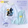 Conjunto Deportivo Delta Game Action Weilong Lobo Rojo para Niños Camiseta Fresca de Manga Corta y Pantalones Cortos para Niños Mayores