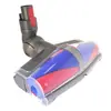 Adecuado para aspiradora Dyson Dyson V7V8V10V11V15 cepillo para suelos eléctrico de terciopelo suave doble rodillo cabezal de succión accesorios