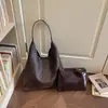 Bolsa casual com padrão trançado para mãe e filha, nova bolsa tote de grande capacidade estilo coreano nicho, bolsa de ombro e axila feminina para o dia a dia