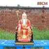 A estátua do idoso sob a lua adora ornamentos resina plástico reforçado com fibra de vidro estátua de Buda 88cm 1,3 m 1,6 m 1,8 m 2 m
