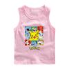 Colete Infantil Roupa de Verão Meninos Camiseta Básica 100% Algodão Moda Verão Meninas Roupa Externa para Bebê Camiseta Sem Manga