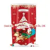 Sacola de presente perolada de Natal Sacola de presente de festa de aniversário Papai Noel Crianças Doces Sacola de presente de desenho animado