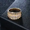 Directo de fábrica nuevo brazalete de moda europeo y americano brazalete de metal hueco con diamantes completos moda Joyería diaria joyería