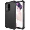 Aplicável à capa protetora de celular de PC de silicone três em um para Samsung Note20, capa traseira protetora resistente a quedas para Note20 Ultra