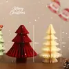 Decoraciones Navideñas Mini Árbol de Navidad de Escritorio Adornos Decoración del Hogar Escena Arreglo Props Colgantes de Regalo