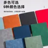 Cuaderno A6 de piel sintética PU para oveja con bolsillo, tacto suave, bloc de notas de cuero suave para negocios pequeños de hojas sueltas, engrosado, se puede imprimir con logo