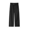 Pantalones de Nieve al por Mayor en Stock con Forro Grueso de Zorro Plateado, Cintura Ajustable, Pantalones de Esquí de Pierna Recta para Hombres y Mujeres, Tallas Grandes