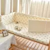 Cama de una pieza para bebé recién nacido, pared de algodón para bebé, amortiguador anticolisión, bolsa suave, cerca de cama para niños