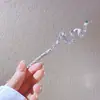 Pinza para el pelo Retro Genial Estilo Chino Nuevo Plata Miao de Imitación, Pinza para el Pelo con Borla, Pinza para el Pelo Estilo Antiguo Estilo Palacio, Pinza para el Pelo