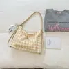 Bolsa de Hombro Fresca y Sencilla para Mujer con Lazo, Bolso Tote para el Trabajo, Bolso Plegado Casual, Nuevo Estilo Primavera 2026