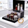 Soporte de Exhibición de Perfume Acrílico, Estante de Almacenamiento de Cosméticos para Tocador de Perfume y Aromaterapia, Soporte de Exhibición Acrílico para Jabón