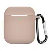 A capa protetora dos airpods2 é adequada para fones de ouvido Bluetooth sem fio caso de silicone de primeira e segunda geração universal anti-queda caso de armazenamento