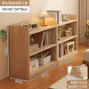 Estantería de Madera Maciza Estante de Almacenamiento Gabinete Modular de Combinación Libre para el Hogar Librero Bajo de Pie para Sala de Estar Gabinete de Rejilla de Pared